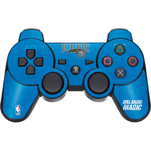 NBA Orlando Magic Blue Primary Logo PS3 Dual Shock wireless controller Skin