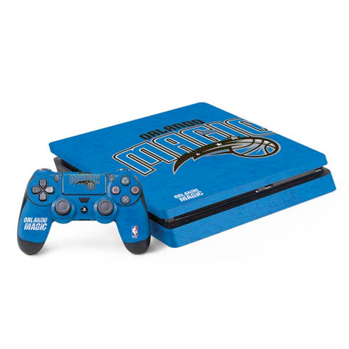 NBA Orlando Magic Blue Primary Logo PS4 Slim Bundle Skin