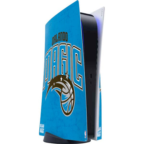 NBA Orlando Magic Blue Primary Logo PS5 Console Skin