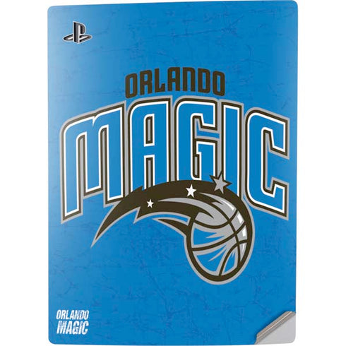 NBA Orlando Magic Blue Primary Logo PS5 Digital Edition Console Skin