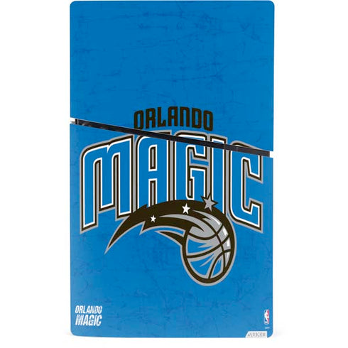 NBA Orlando Magic Blue Primary Logo PS5 Slim Digital Edition Console Skin