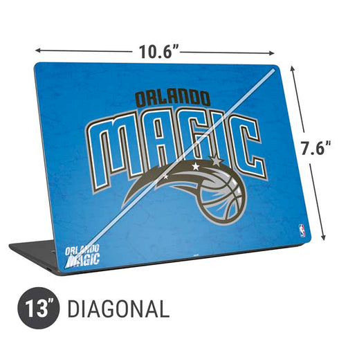 NBA Orlando Magic Blue Primary Logo Universal Laptop 13in (10.6 x 7.6in) Skin