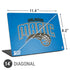 NBA Orlando Magic Blue Primary Logo Universal Laptop 14in (11.4 x 8.2in) Skin