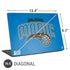 NBA Orlando Magic Blue Primary Logo Universal Laptop 16.6in (13.4 x 9.7in) Skin