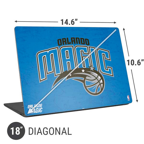 NBA Orlando Magic Blue Primary Logo Universal Laptop 18in (14.6 x 10.6in) Skin