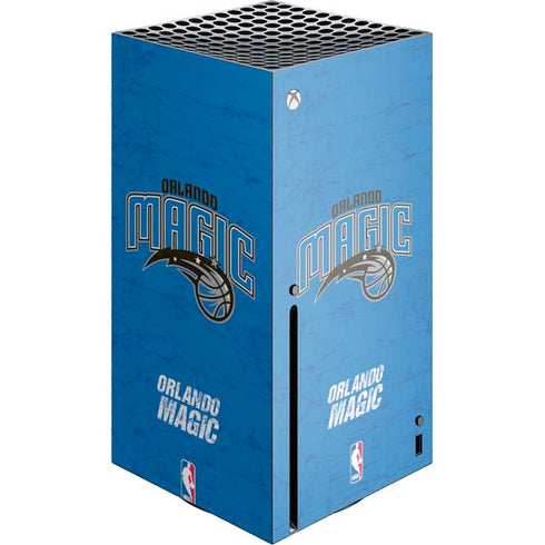 NBA Orlando Magic Blue Primary Logo Xbox Series X Console Skin
