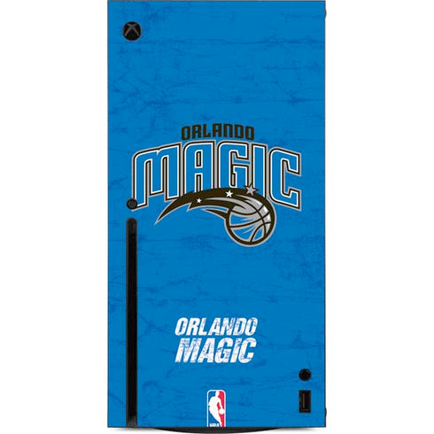 NBA Orlando Magic Blue Primary Logo Xbox Series X Console Skin