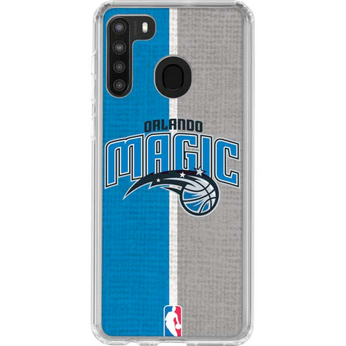 NBA Orlando Magic Canvas Galaxy A21 Clear Case