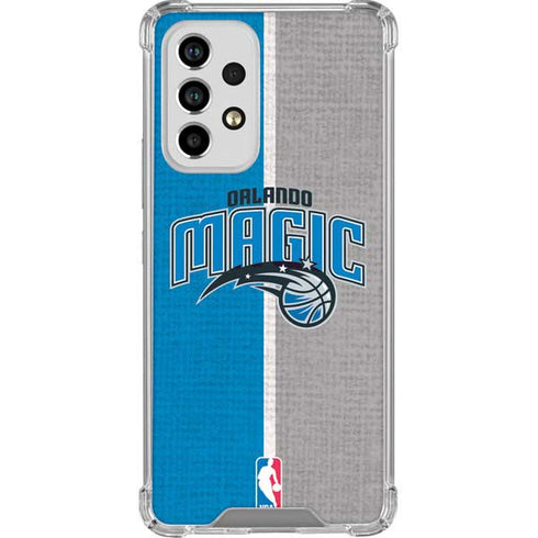 NBA Orlando Magic Canvas Galaxy A53 5G Clear Case