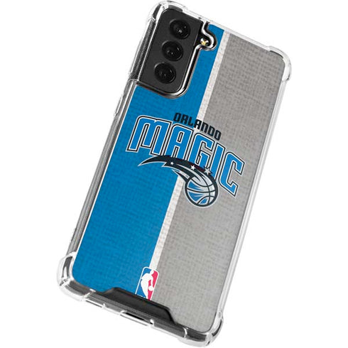 NBA Orlando Magic Canvas Galaxy S21 FE Clear Case