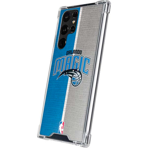 NBA Orlando Magic Canvas Galaxy S22 Ultra Clear Case