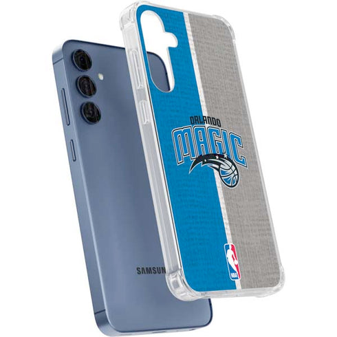 NBA Orlando Magic Canvas Galaxy S24 Clear Case
