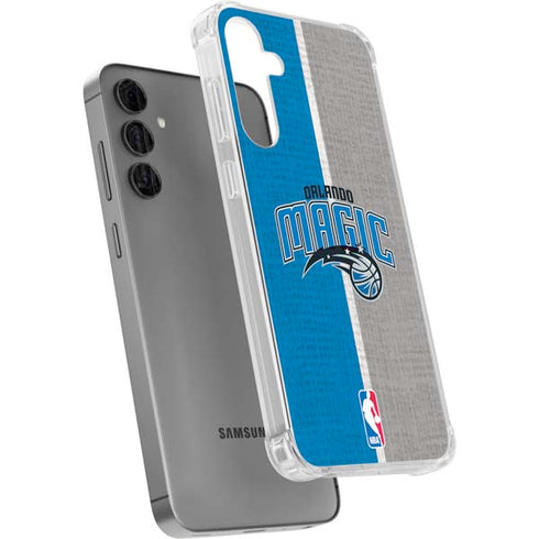 NBA Orlando Magic Canvas Galaxy S24 Plus Clear Case