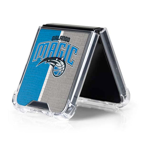NBA Orlando Magic Canvas Galaxy Z Flip5 5G Clear Case