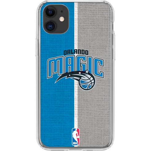 NBA Orlando Magic Canvas iPhone 11 Clear Case