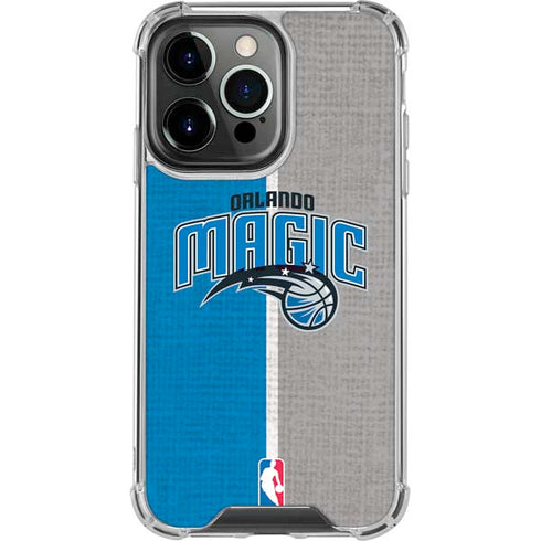 NBA Orlando Magic Canvas iPhone 15 Pro Clear Case