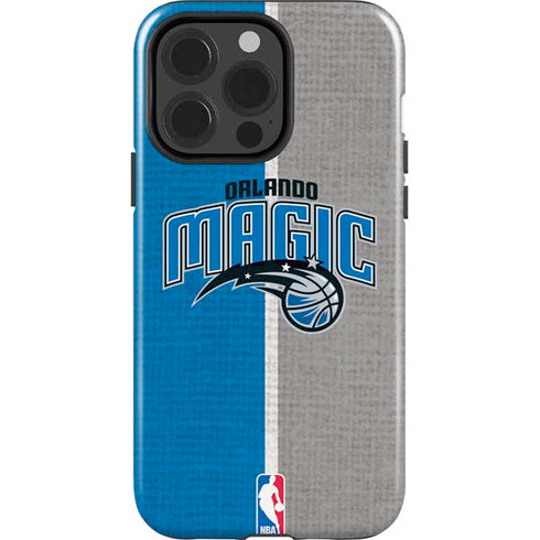 NBA Orlando Magic Canvas iPhone 15 Pro Impact Case