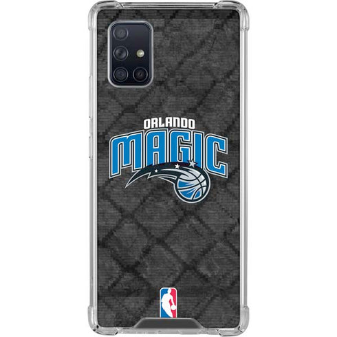 NBA Orlando Magic Dark Rust Galaxy A71 5G Clear Case