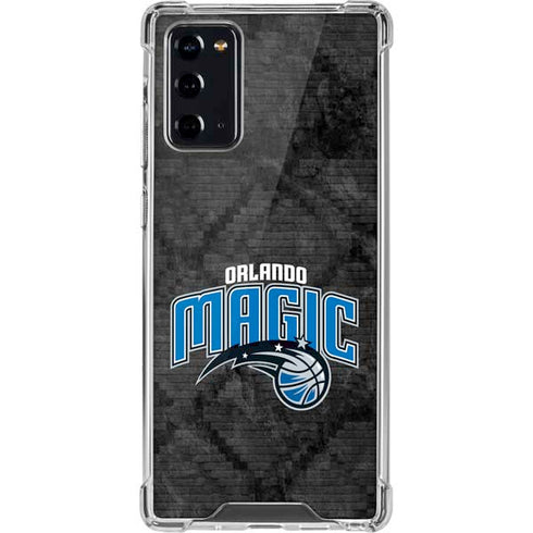 NBA Orlando Magic Dark Rust Galaxy Note20 5G Clear Case