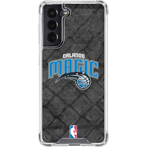 NBA Orlando Magic Dark Rust Galaxy S21 5G Clear Case