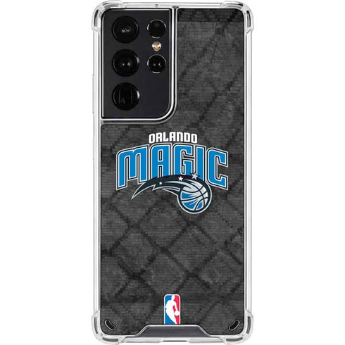 NBA Orlando Magic Dark Rust Galaxy S21 Ultra 5G Clear Case