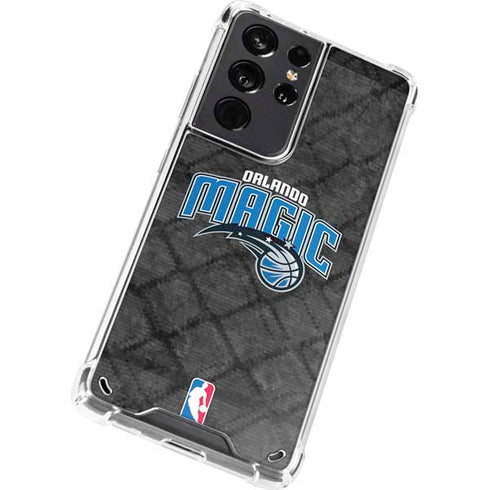 NBA Orlando Magic Dark Rust Galaxy S21 Ultra 5G Clear Case
