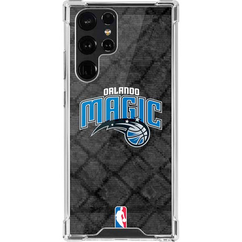 NBA Orlando Magic Dark Rust Galaxy S22 Ultra Clear Case