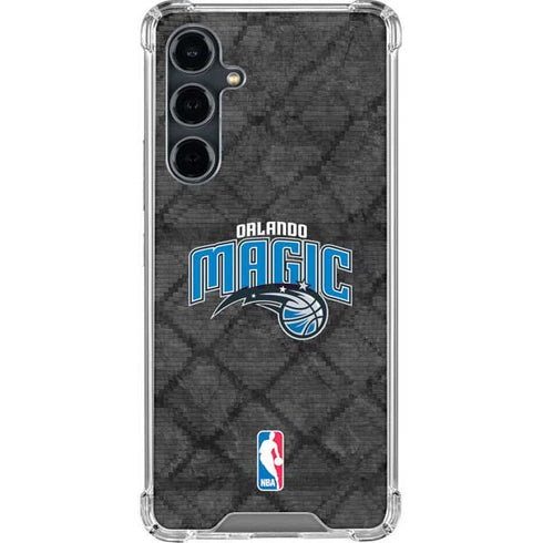 NBA Orlando Magic Dark Rust Galaxy S23 FE Clear Case