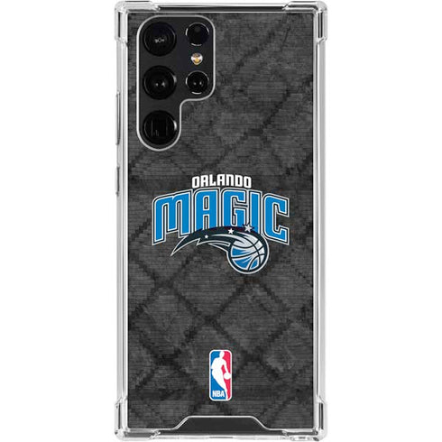 NBA Orlando Magic Dark Rust Galaxy S24 Ultra Clear Case