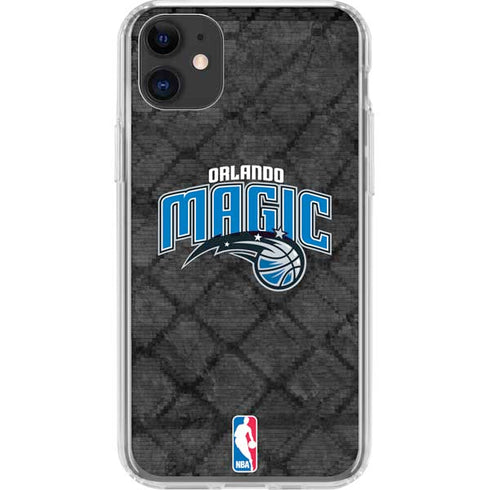 NBA Orlando Magic Dark Rust iPhone 11 Clear Case