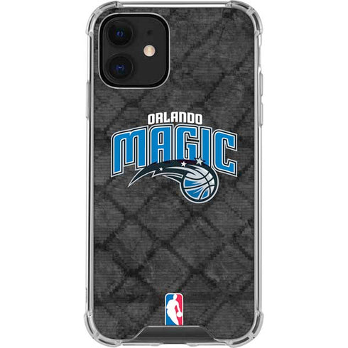 NBA Orlando Magic Dark Rust iPhone 12 Clear Case