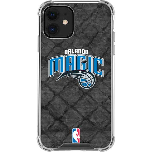 NBA Orlando Magic Dark Rust iPhone 12 Mini Clear Case