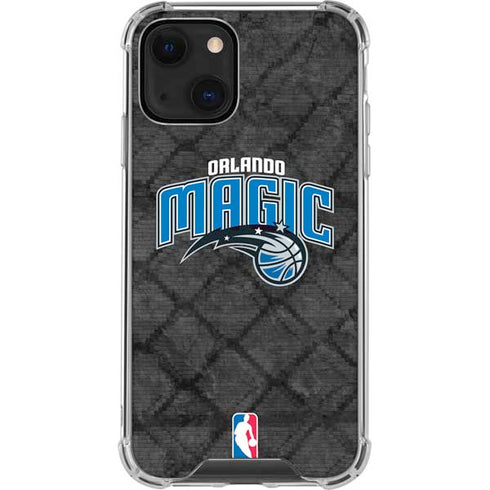 NBA Orlando Magic Dark Rust iPhone 13 Mini Clear Case
