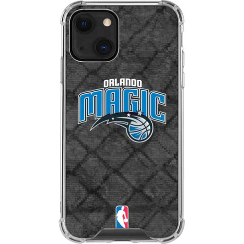 NBA Orlando Magic Dark Rust iPhone 14 Plus Clear Case