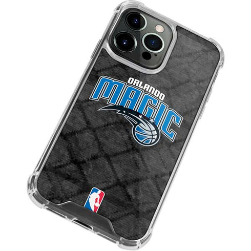 NBA Orlando Magic Dark Rust iPhone 14 Pro Clear Case