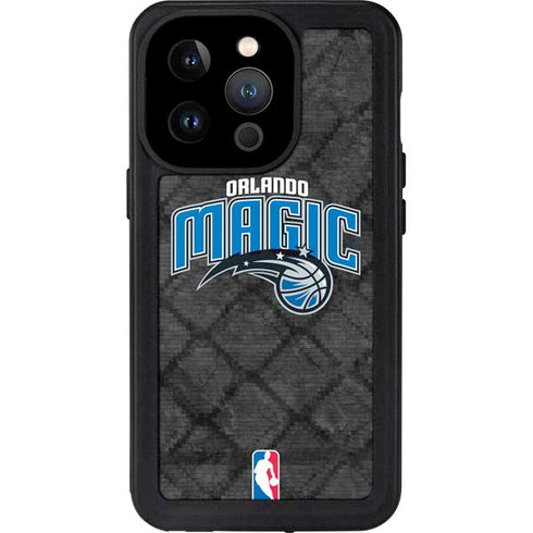NBA Orlando Magic Dark Rust iPhone 14 Pro Waterproof Case