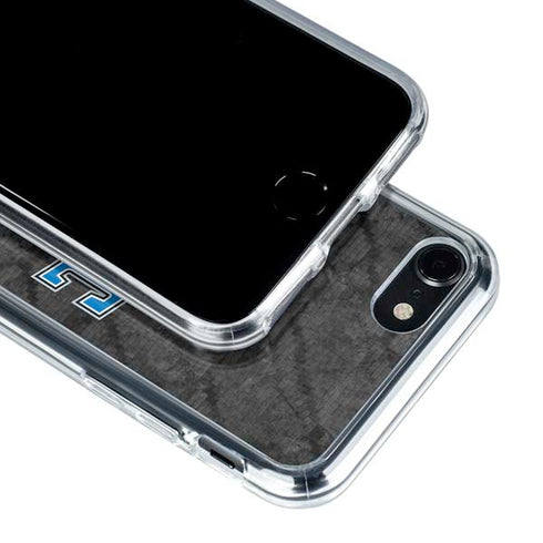NBA Orlando Magic Dark Rust iPhone SE (2nd & 3rd Gen) Clear Case