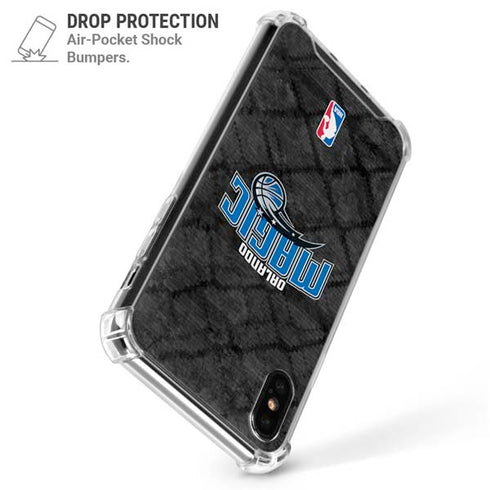 NBA Orlando Magic Dark Rust iPhone XS Max Clear Case