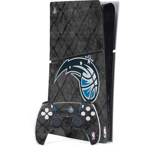 NBA Orlando Magic Dark Rust PS5 Slim Digital Edition Bundle Skin