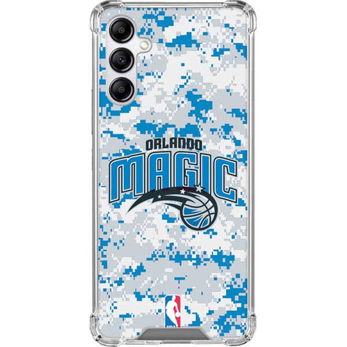 NBA Orlando Magic Digi Camo Galaxy A14 5G Clear Case
