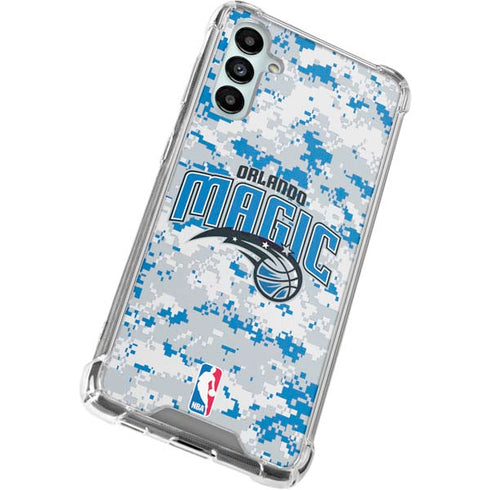 NBA Orlando Magic Digi Camo Galaxy A14 5G Clear Case
