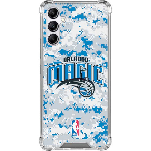 NBA Orlando Magic Digi Camo Galaxy A15 5G Clear Case