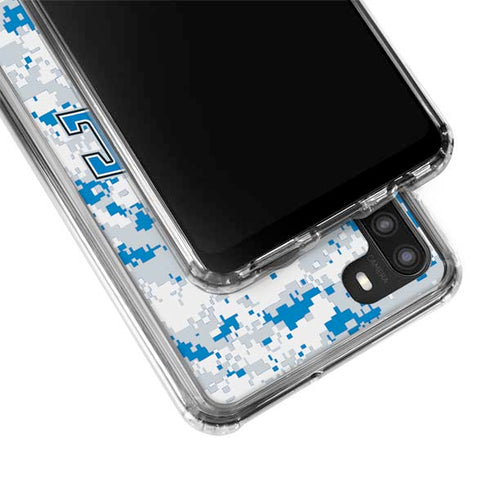 NBA Orlando Magic Digi Camo Galaxy A21 Clear Case