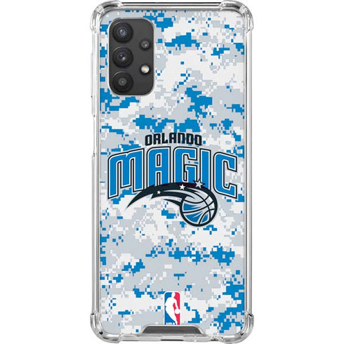 NBA Orlando Magic Digi Camo Galaxy A32 5G Clear Case