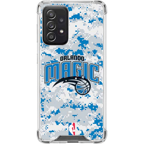 NBA Orlando Magic Digi Camo Galaxy A52 5G Clear Case