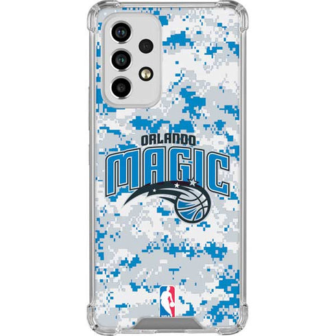 NBA Orlando Magic Digi Camo Galaxy A53 5G Clear Case
