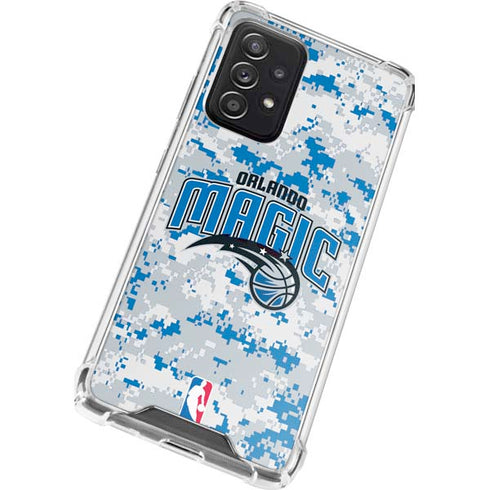 NBA Orlando Magic Digi Camo Galaxy A72 5G Clear Case