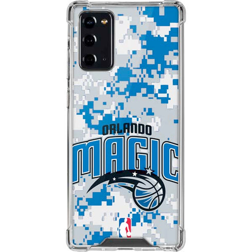 NBA Orlando Magic Digi Camo Galaxy Note20 5G Clear Case