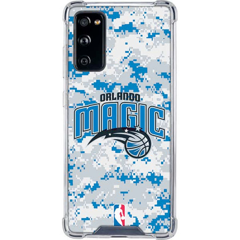 NBA Orlando Magic Digi Camo Galaxy S20 FE Clear Case