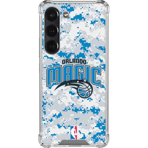 NBA Orlando Magic Digi Camo Galaxy S23 Clear Case